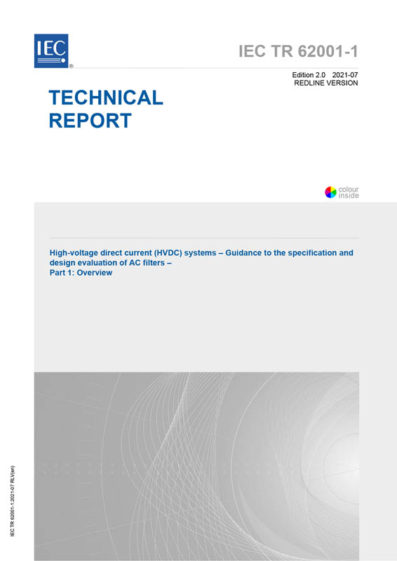 Cover IEC TR 62001-1:2021 RLV
